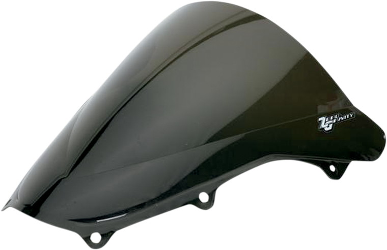 Zero Gravity - Double Bubble Windscreen - Dark Smoke - SV650/1000 - Double Bubble Windscreen - 16-157-19