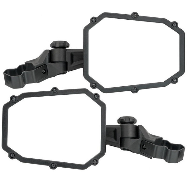 Polaris RZR Elite Series 1 Universal Mirror Kit 2 Pack Profiled & Round Tube Mounts - ATV TEK