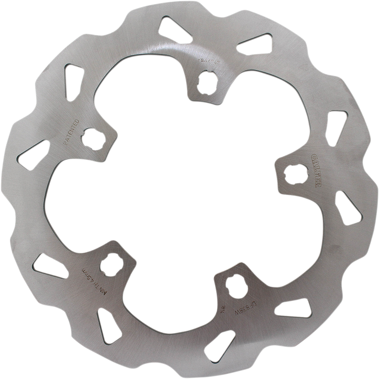 Galfer - Wave Brake Rotor - Front - Solid Mount - Wave Brake Rotors - DF838W