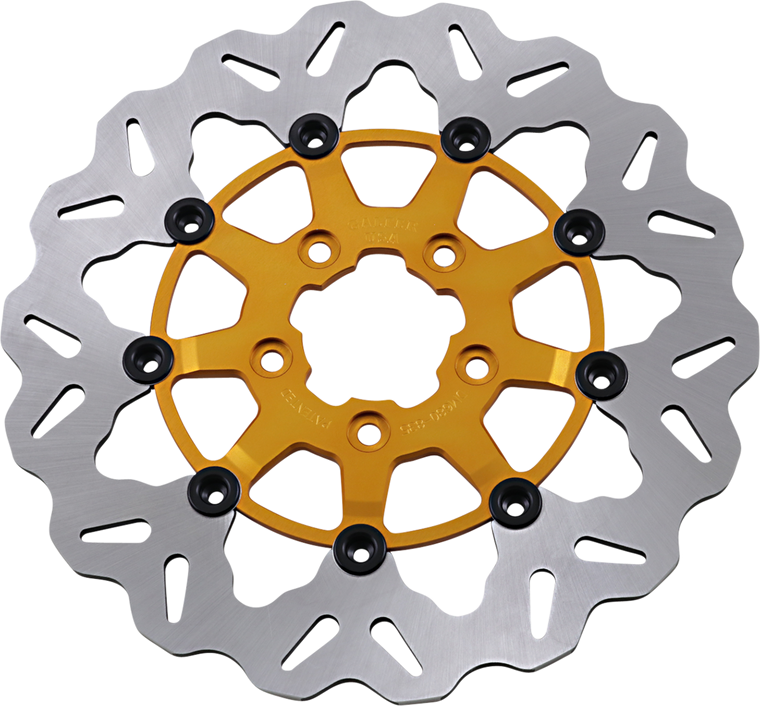 Galfer - Front Wave Rotor - Gold Center - Wave Brake Rotor - DF680CW-G