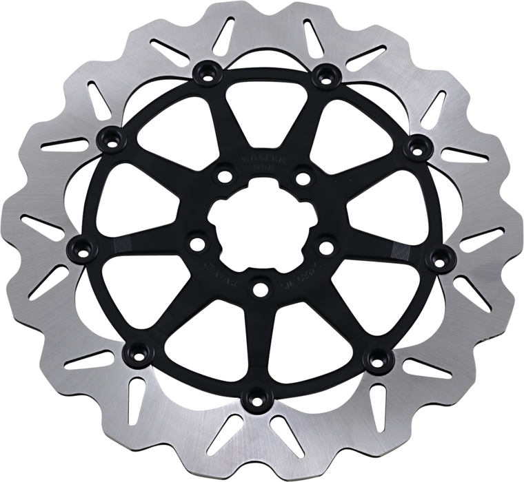 Galfer - Wave Rotor - Black - 12.5" - Oversize Wave Front Brake Rotor - DF680CWS-B