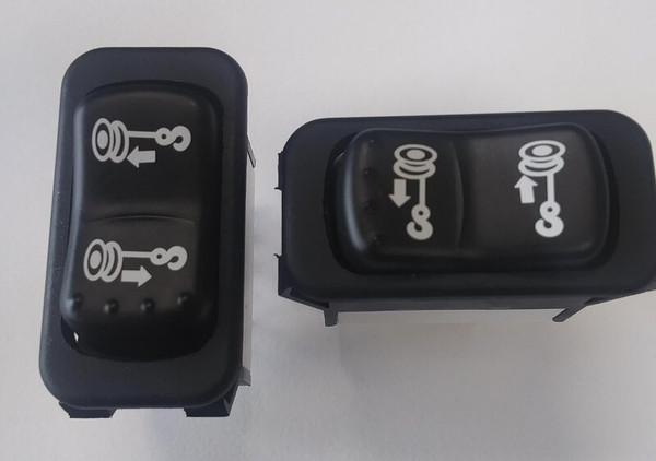 Kawasaki Teryx/Mule/KRX/Ridge Winch Dash Mount Rocker Switch - Bad Dawg