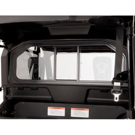 Honda Pioneer 700 / 1000 Black Hard Rear Windshield - BigFoot Offroad