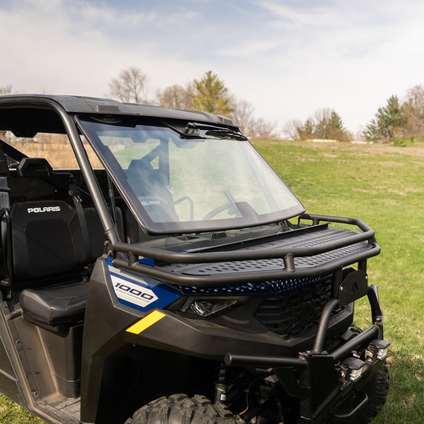 Can Am Defender Rebel Front Storage Rack - Black River