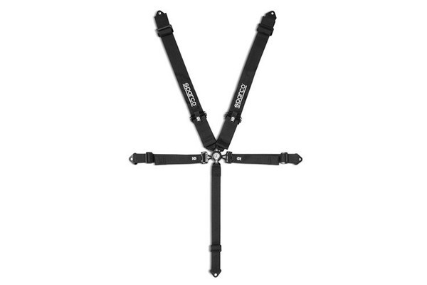 Polaris RZR Sparco 5 Point Camlock 3" Harness - CageWrx