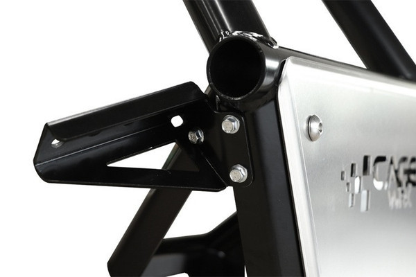 Polaris RZR Turbo S Front Bumper Outer Light Tabs - CageWrx