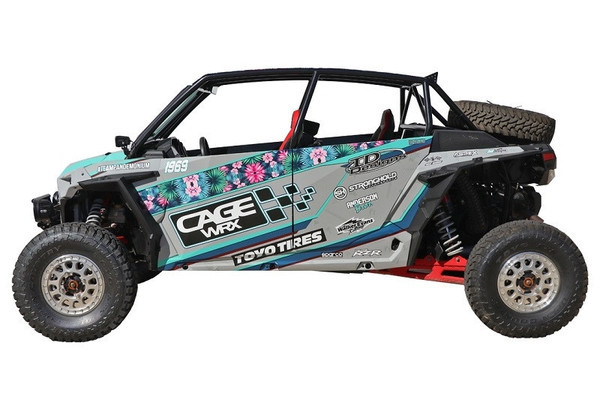 Polaris RZR XP 1000/Turbo/Turbo S 4 Seat Aluminum Doors - CageWrx