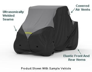 Polaris RZR XP 1000 / XP Turbo / PRO XP Weatherproof MAX Shield UTV Cover 130 Inches Long - CC UTV COVERS