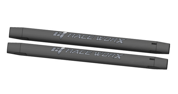 Can-Am Defender Tie Rods, 13" - Black Ano - CT Race Worx