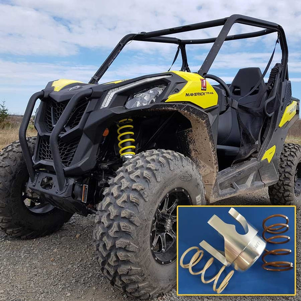 Can Am Maverick Trail/Sport 800 7-29 Tires and 0-4000 Elevation Clutch Kit - Dalton