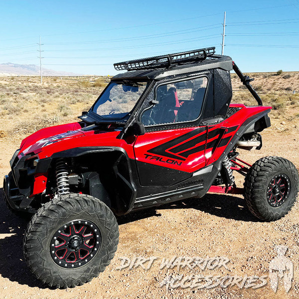 Honda Talon 1000 2-Seat Cab Enclosure "THE VAULT" Upper Side Doors & Panels - Dirt Warrior Accessories