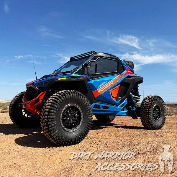 Polaris RZR Pro R 2-Seat Cab Enclosure "THE VAULT" Upper Side Doors & Panels - Dirt Warrior Accessories