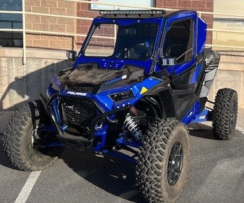 Polaris RZR Turbo S Cab Enclosure "The Vault" Upper Side Doors & Panels (Patent Pending) - Dirt Warrior Accessories