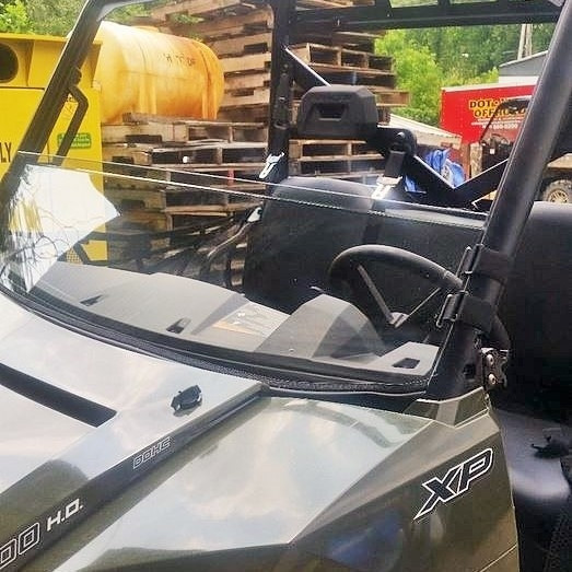 Polaris Ranger XP 900/XP 1000 Half Windshield - DOT Weld