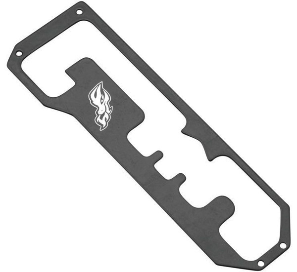 Honda Talon Shifter Plate Black - Dragonfire Racing
