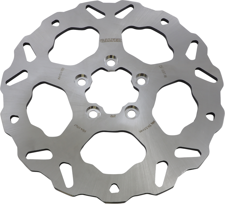 Galfer - Rear Wave Solid Rotor - Wave Brake Rotor - DF681W