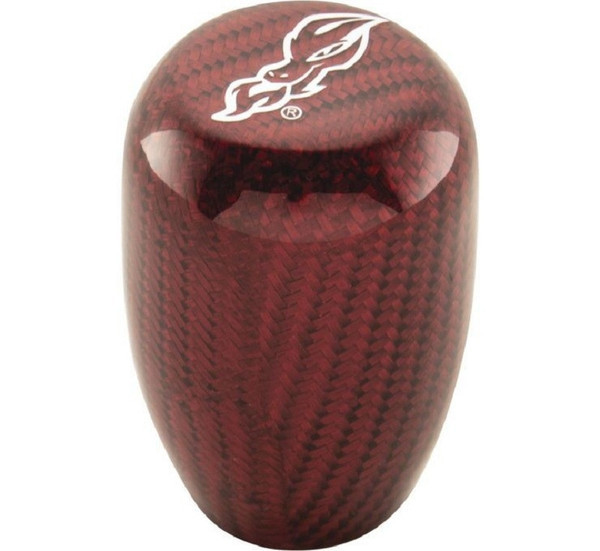 Polaris RZR Short Red Carbon Fiber Shifter Knobs - Dragonfire Racing
