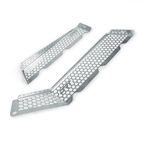 Polaris RZR Pro R/Turbo R Aluminum Rear Fender Screen Set - DRT Motorsports