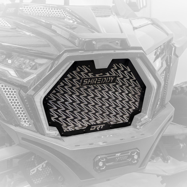 Polaris RZR Pro XP/S/R Shreddy Aluminum Front Grill - DRT Motorsports