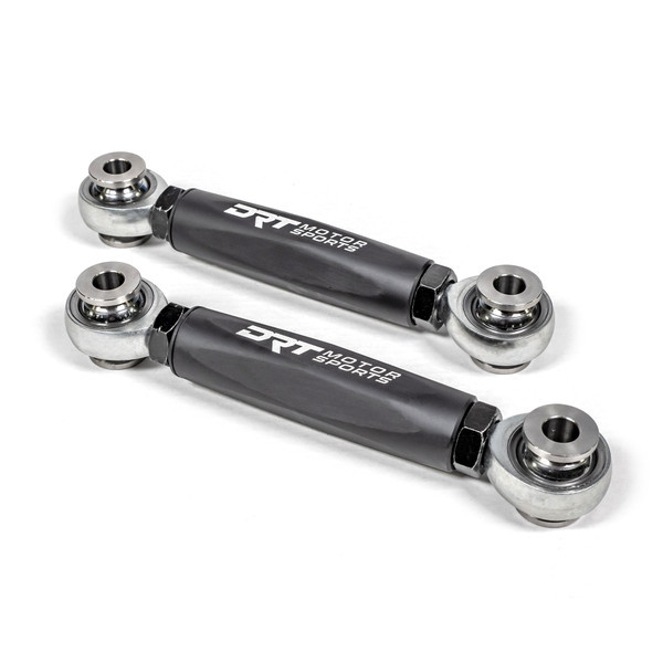 Polaris RZR XP Billet Aluminum Hex Bar Adjustable Sway Bar Link Kit - Rear (M10) - DRT Motorsports