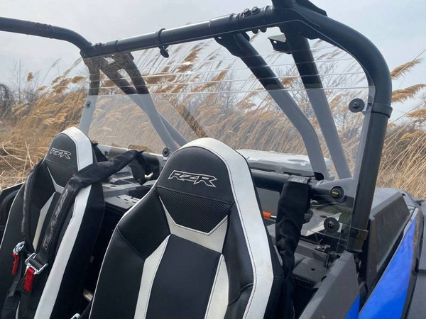 Polaris RZR Turbo S Hard Coated Cab Back/Rear Panel - EMP