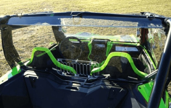 Honda Talon 1000 Aero-Vent Hard Polycarbonate Rear Windshield - Falcon Ridge