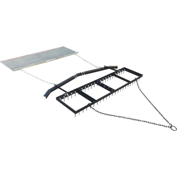 Honda Pioneer/Talon Spike Drag with Leveling Bar and Drag Mat "“ 6 ft. Working Width - Field Tuff