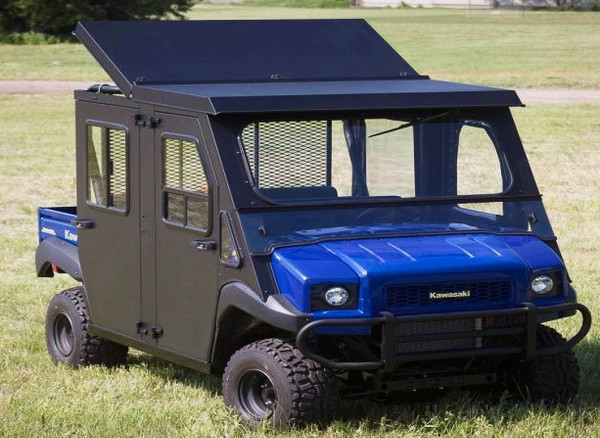 Kawasaki Mule Trans Hard Rear Panel - Fortress