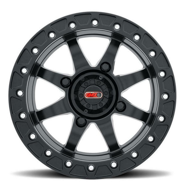 Can Am Podium Beadlock Matte Black Wheels - GMZ Race Products