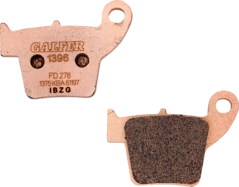 Galfer - Brake Pads - Honda - MX Pro Brake Pads - FD278G1396