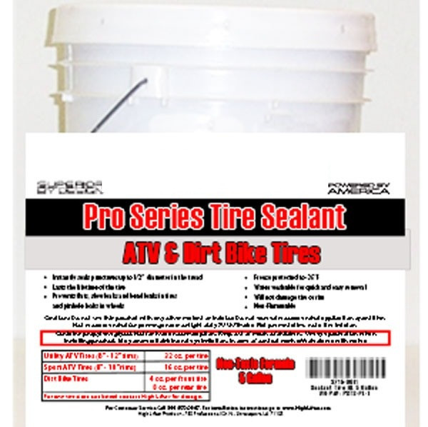 Polaris Ranger Pro Series Tire Sealant - 5 Gallon Pail - High Lifter