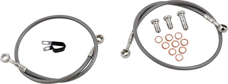 Galfer - Brake Line - Stainless Steel - Brake Line Kit - FK003D373-2