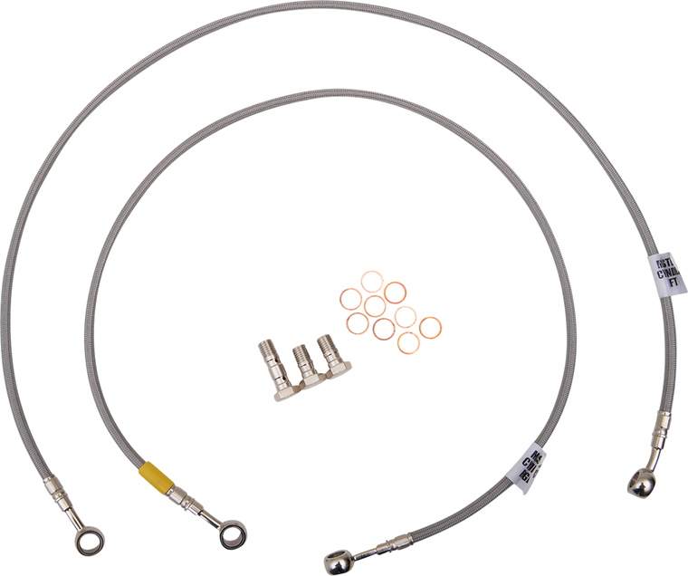 Galfer - Brake Line - Stainless Steel - Brake Line Kit - FK003D453-2