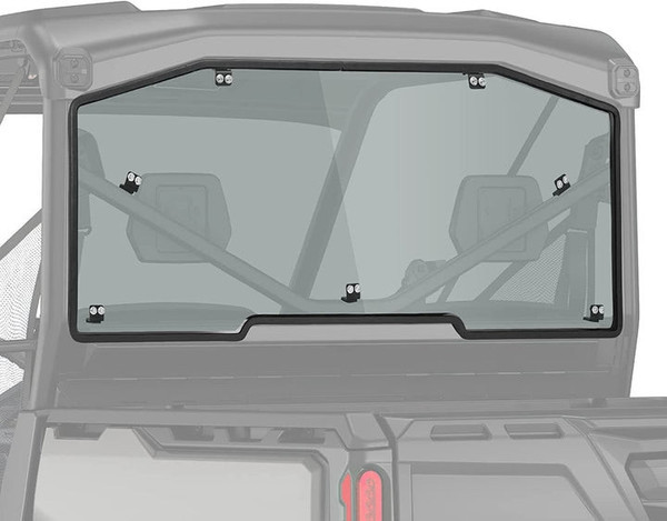 Can-Am Defender Heavy Duty Rear Windshield - Kemimoto