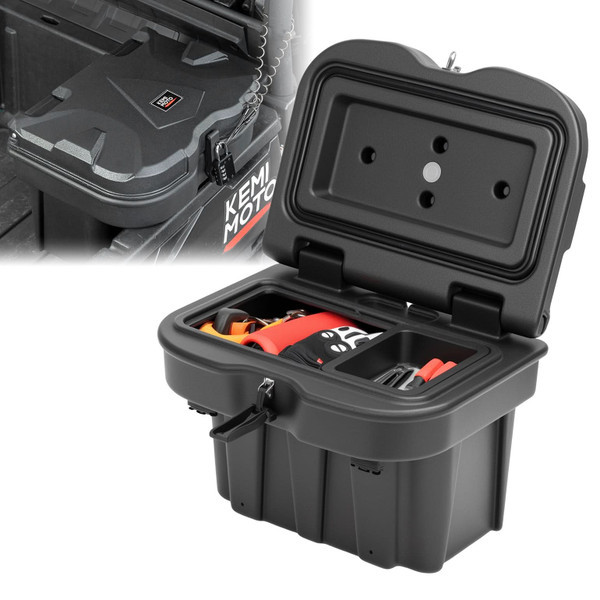 Can-Am Defender/Commander Bed Storage Box - Kemimoto