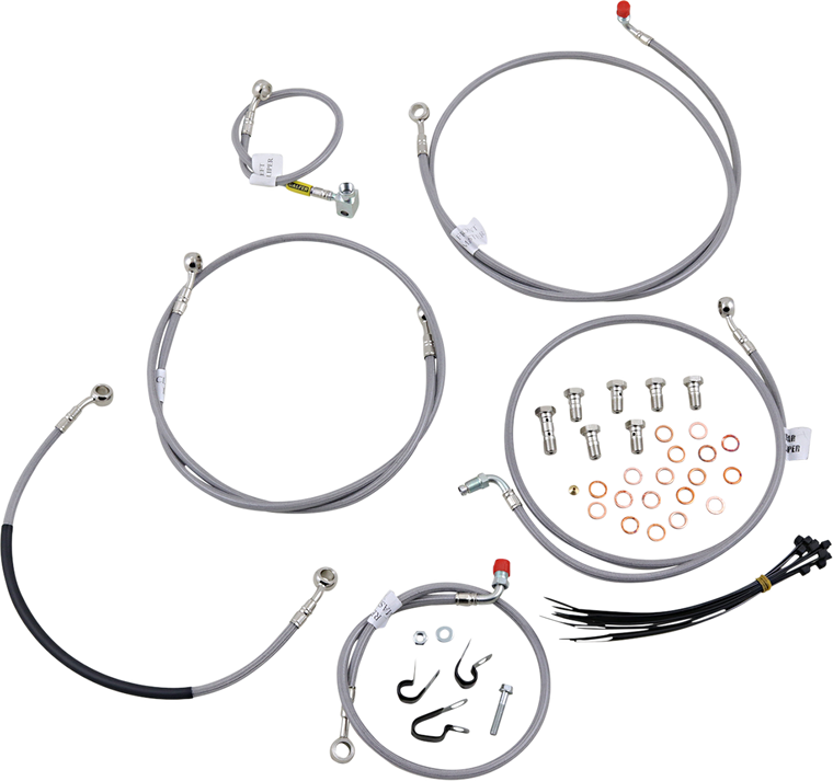 Galfer - Brake Line - Stainless Steel - Brake Line Kit - FK003D772-3 Galfer - Brake Line - Stainless Steel - Brake Line Kit - FK003D772-3