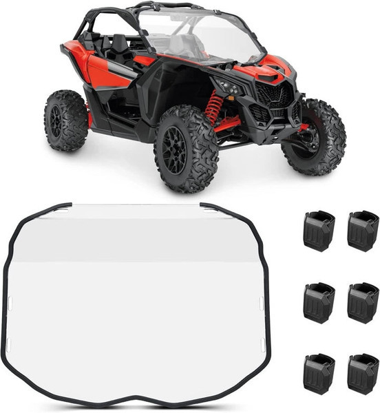 Can-Am Maverick X3 Full Windshield - Kemimoto