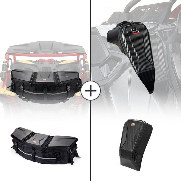 Can-Am Maverick X3/ Maverick X3 Max Center & Rear Storage Bag - Kemimoto