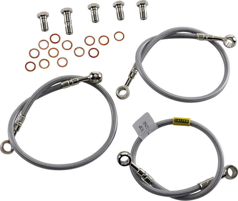Galfer - Brake Line - Stainless Steel - Brake Line Kit - FK003D90-3