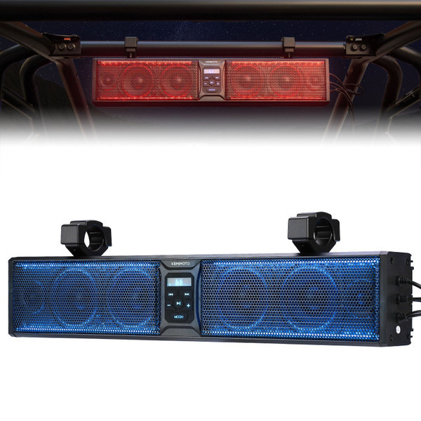 Can-Am Maverick/Defender/Commander 6 Speaker 26" RGB Bluetooth Sound Bar - Kemimoto
