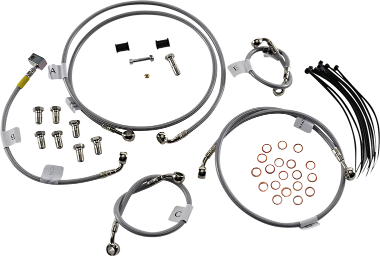 Galfer - Brake Line - Stainless Steel - Brake Line Kit - FK003D935-5 Galfer - Brake Line - Stainless Steel - Brake Line Kit - FK003D935-5