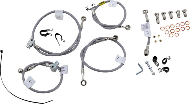 Galfer - Brake Line - Stainless Steel - Brake Line Kit - FK003D954-5 Galfer - Brake Line - Stainless Steel - Brake Line Kit - FK003D954-5