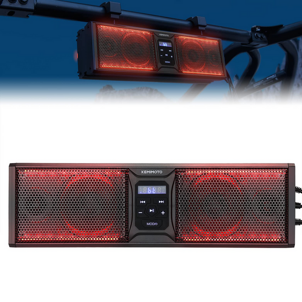 Honda Pioneer/Talon 16" UTV Sound Bar - Kemimoto