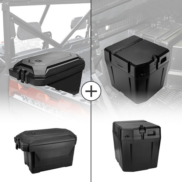 Polaris Ranger Big Size Cargo Box & Under Seat Storage Box - Kemimoto