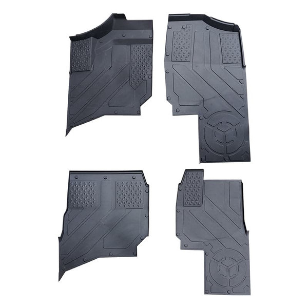 Polaris Ranger CREW XD 1500 TPE Anti-Slip Floor Mats - Kemimoto