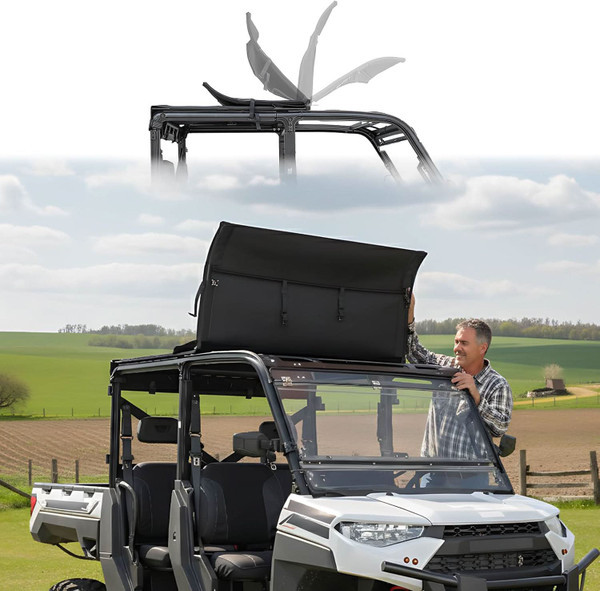 Polaris Ranger Crew XP 1000/Crew 1000 UTV Roof Soft Top - Kemimoto
