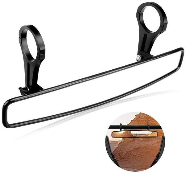 Polaris RZR Rear View Mirror with 1.75 Clamps & Convex Design - Kemimoto