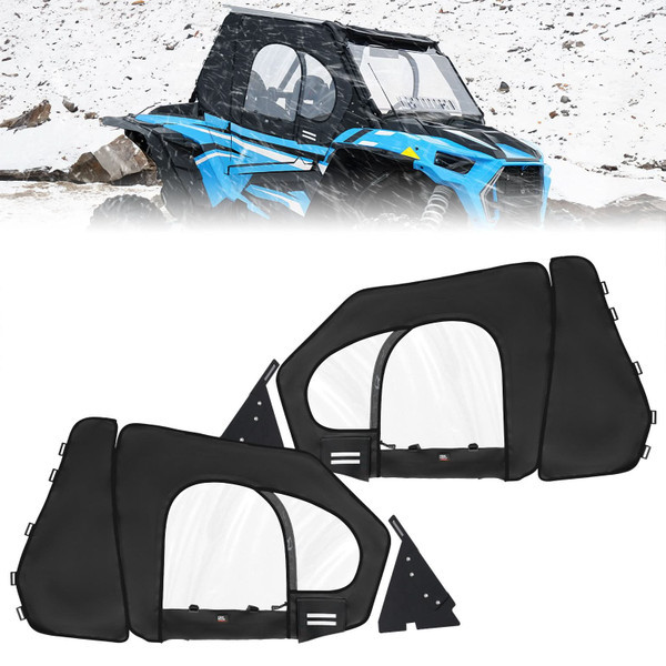 Polaris RZR XP 1000/900 Upper Doors with Steel Frame - Kemimoto