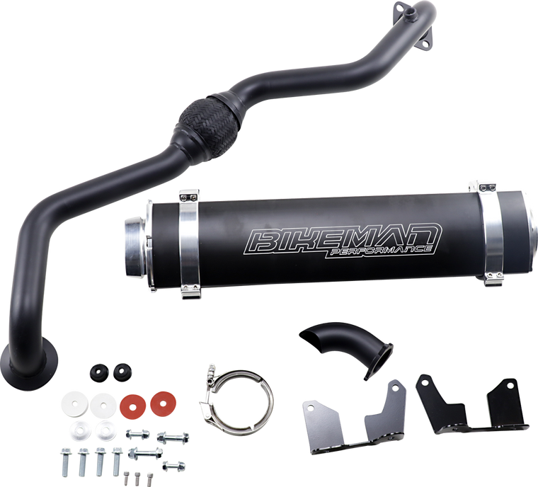 Bikeman Performance - Ranger Big Mo Muffler - Black - Big Mo Slip-On - 17-322
