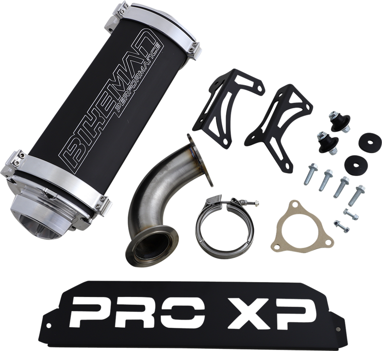 Bikeman Performance - Big Mo Muffler - Stainless Steel - Big Mo Muffler - 17-324-SS